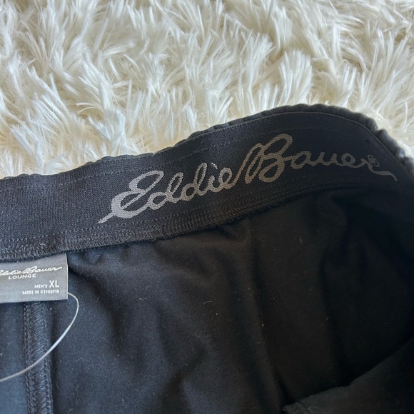 Eddie Bauer black lounge elastic waist shorts size XL - Picture 7 of 10
